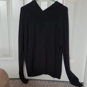 Athleta Criss Cross Back Soft Hoodie Size Medium